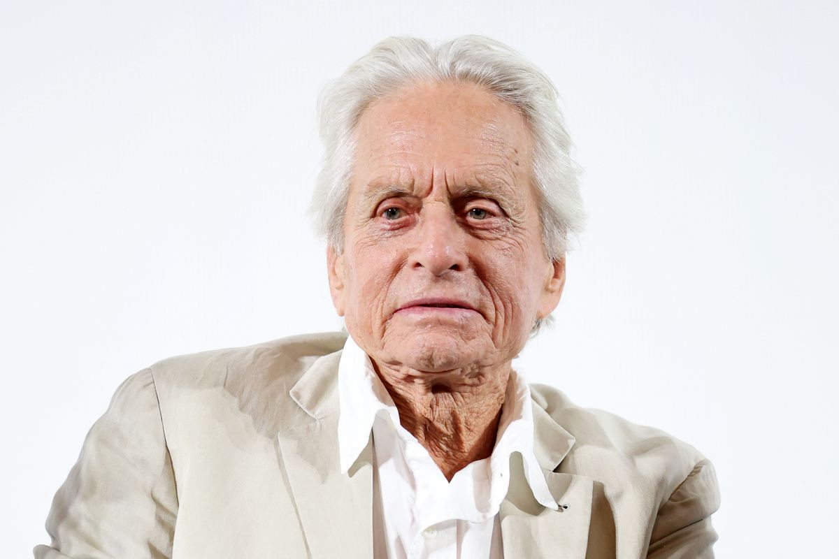 TAORMINA, ITALY - JUNE 10: Michael Douglas attends the photocall at the 71st Taormina Film Festival on June 10, 2025 in Taormina, Italy. (Photo by Daniele Venturelli/Getty Images)
