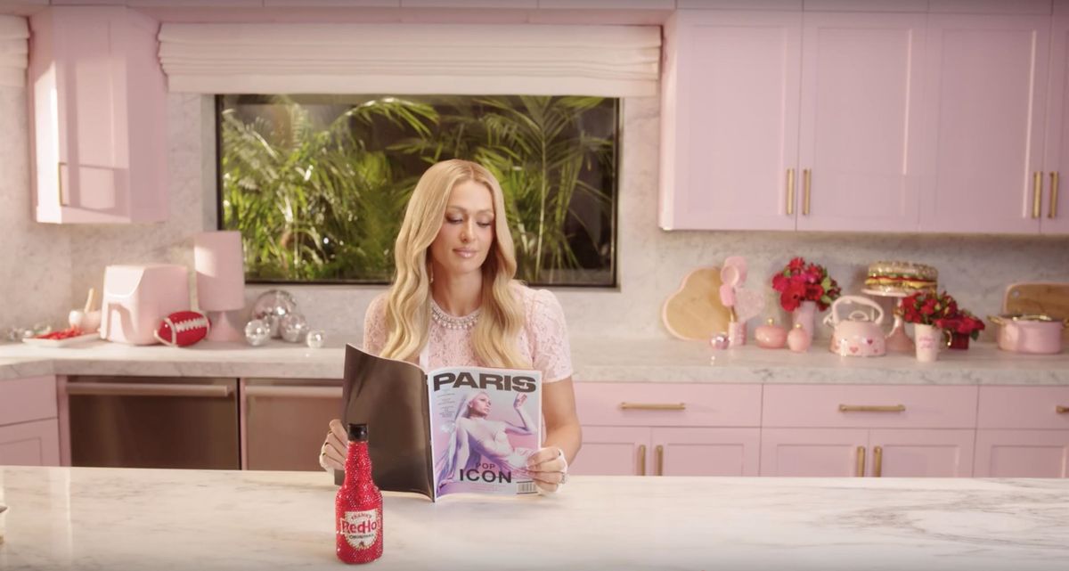 rózsaszín, Paris Hilton konyhája