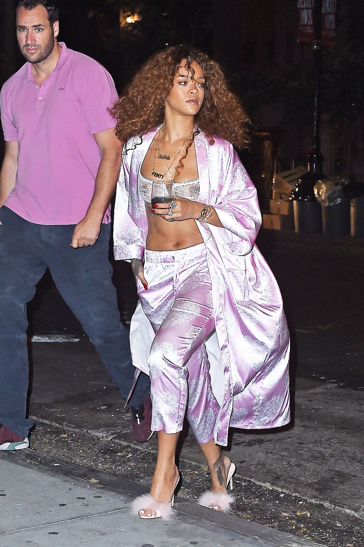 NEW YORK, NY - JULY 17:  Rihanna is sighted on July 17, 2015 in New York City.  (Photo by NCP/Star Max/GC Images)