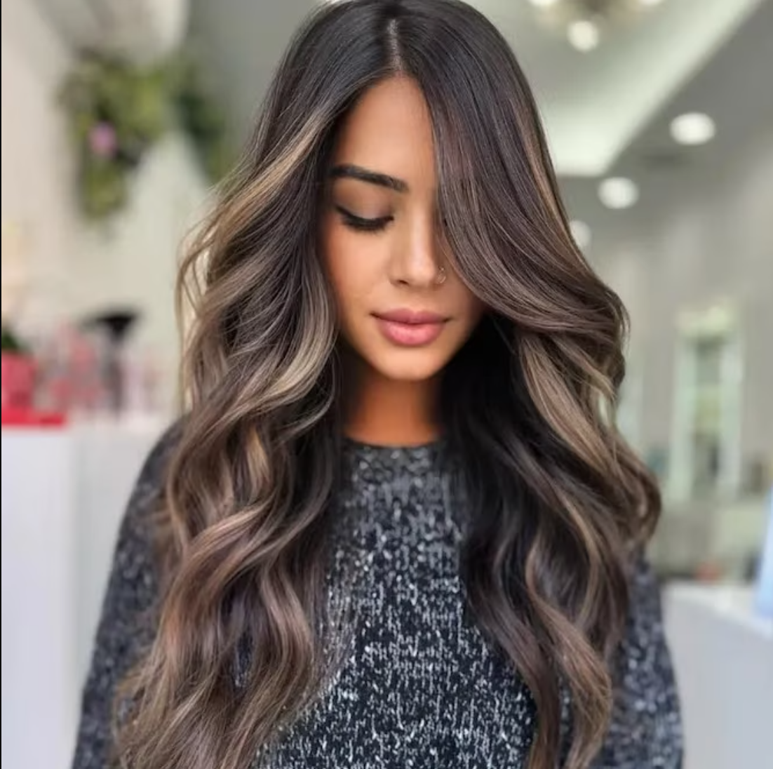 Rich brunette hajszín 