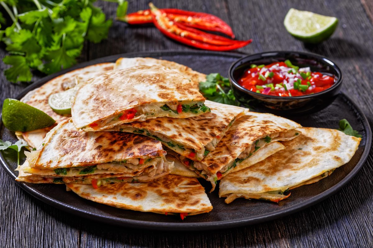 quesadilla recept, tortillarecept a gyors vacsora és a romantikus randi jegyében