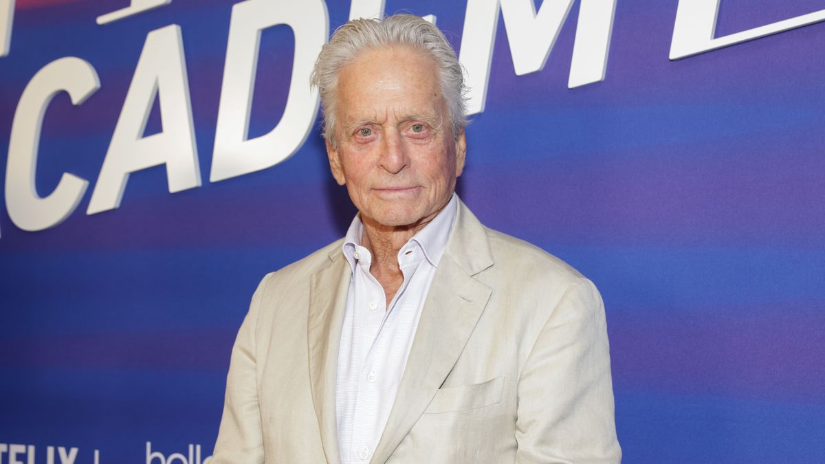 MIAMI BEACH, FLORIDA - MAY 01: Actor Michael Douglas attends the F1 Academy x American Express Screening of F1: The Academy with Hello Sunshine and Netflix at The Fillmore Miami Beach on May 01, 2025 in Miami Beach, Florida. (Photo by Mireya Acierto/Getty Images)