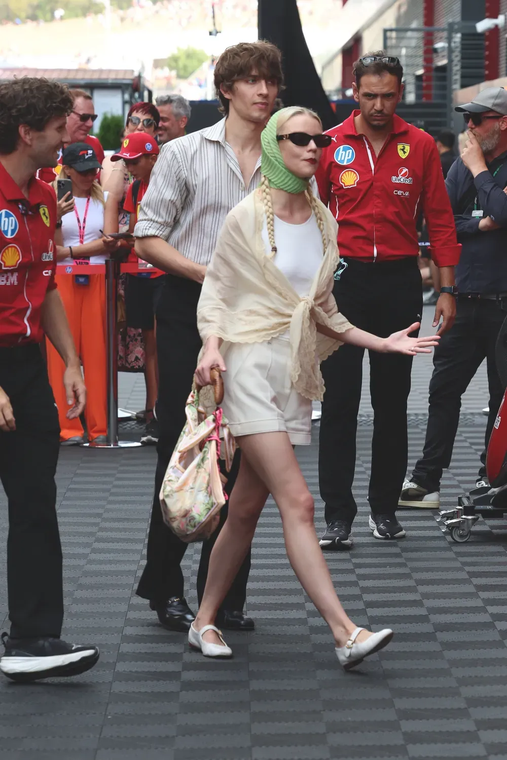 Anya Taylor-Joy a Hungaroringen