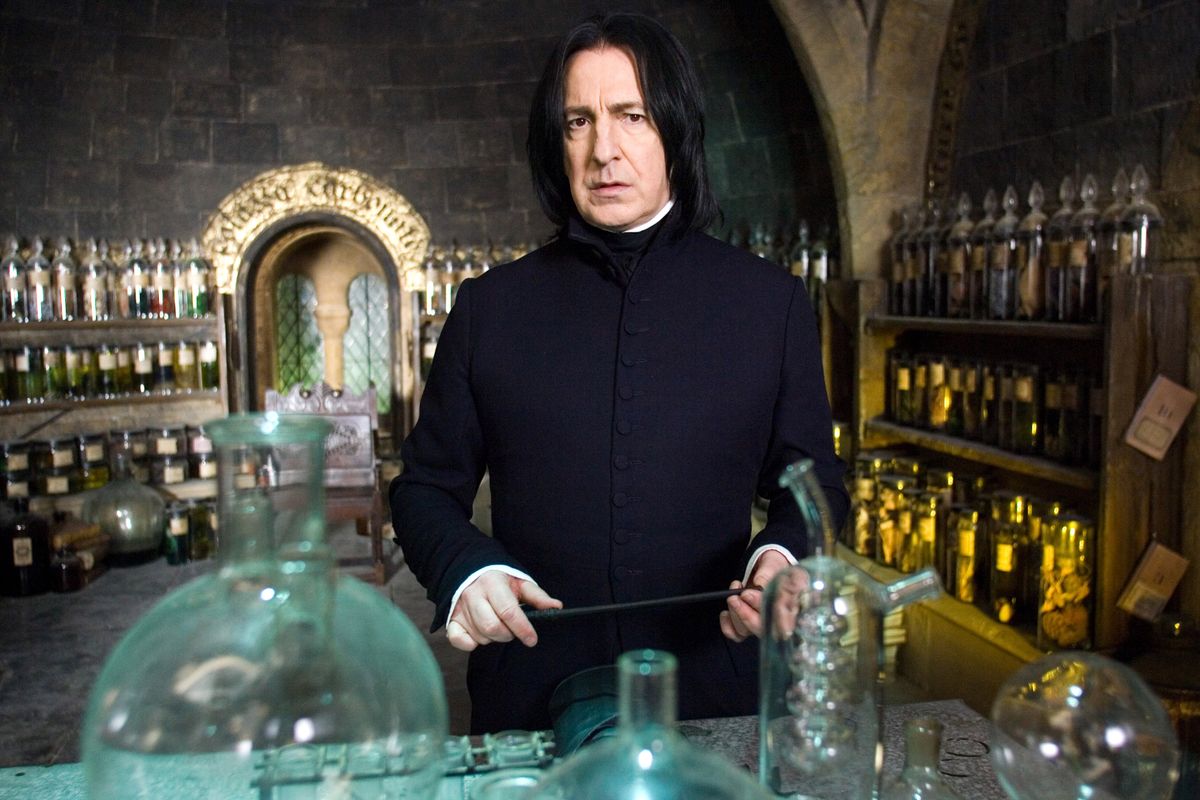 Jan. 14, 2016 - File - Actor ALAN RICKMAN, known for films including Harry Potter, Die Hard and Robin Hood: Prince of Thieves, has died at the age of 69, his family has said. The star had been suffering from cancer, a statement said. He became one of Britain's best-loved acting stars thanks to roles including Professor Snape in the Harry Potter films and Hans Gruber in Die Hard. Pictured: RELEASE DATE: June 28, 2007. MOVIE TITLE: Harry Potter and the Order of the Phoenix. STUDIO: Heyday Films. PLOT: Harry is about to start his fifth year at Hogwarts. He's desperate to get back to school and find out why his friends Ron and Hermoine have been so secretive all summer. However, what Harry is about to discover in his new year at Hogwarts will turn his world upside down. PICTURED: ALAN RICKMAN as Severus Snape.