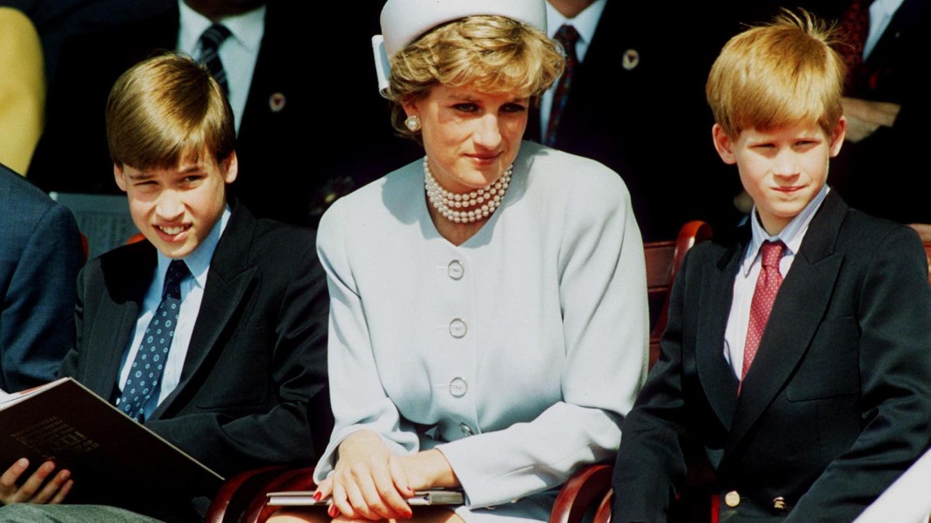 Diana hercegné, Lady Diana halála előtt pár órával beszélt utoljára fiaival, Vilmos herceggel és Harry herceggel