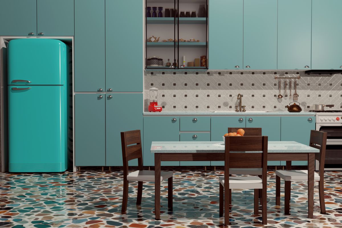 Retro home interiors 1960s