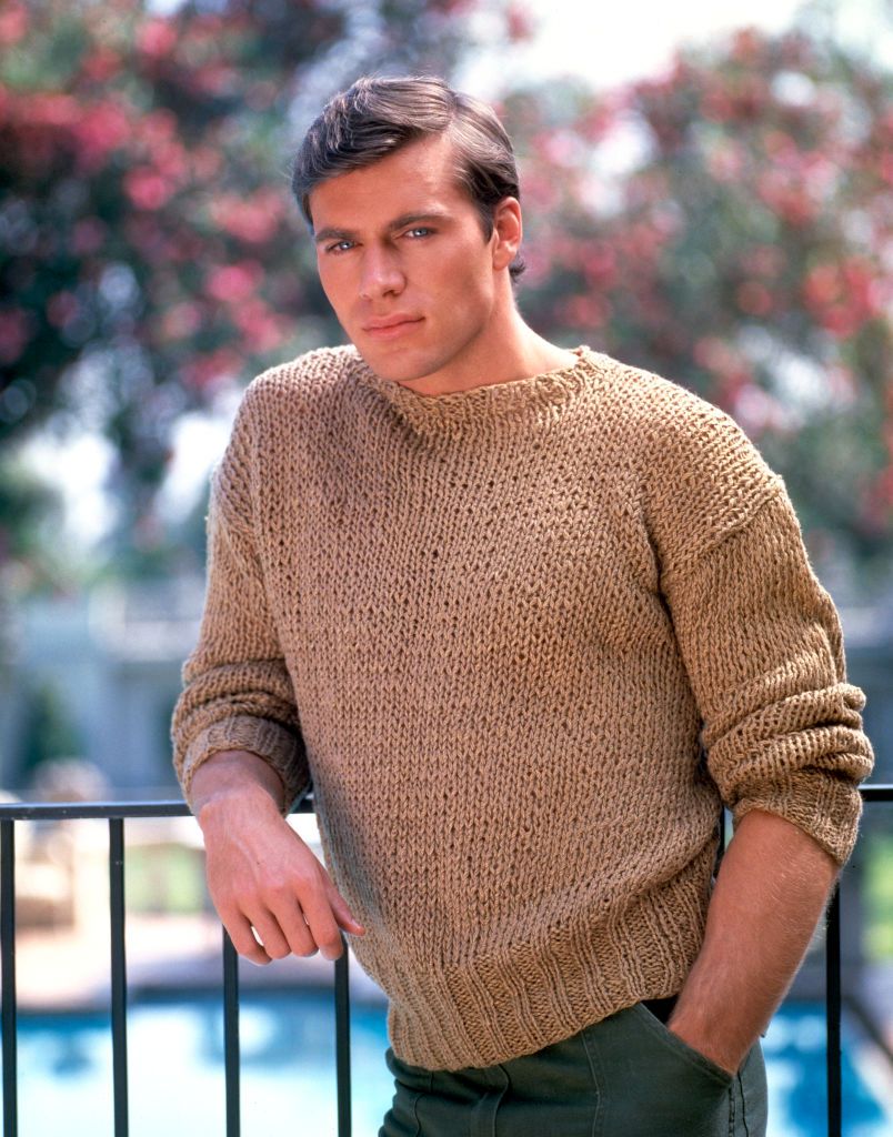 LOS ANGELES - MARCH 1: Cover Up, a CBS detective action television series. Initial photo coverage, March 1, 1984. Los Angeles, CA. Pictured is Jon-Erik Hexum (as Mac Harper, a secret agent). (Photo by CBS via Getty Images)