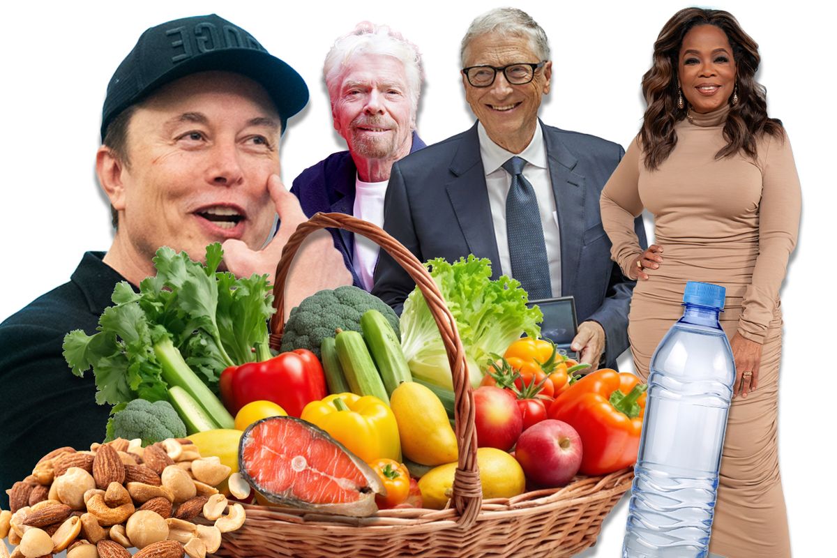 Milliárdos diéta, ilyen étkezési szokásokat követnek a világ leggazdagabb emberei: Elon Musk, Oprah Winfrey, Bill Gates, Richard Branson