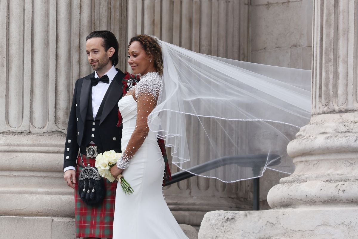  Mel B és Rory McPhee első esküvője július 5-én volt