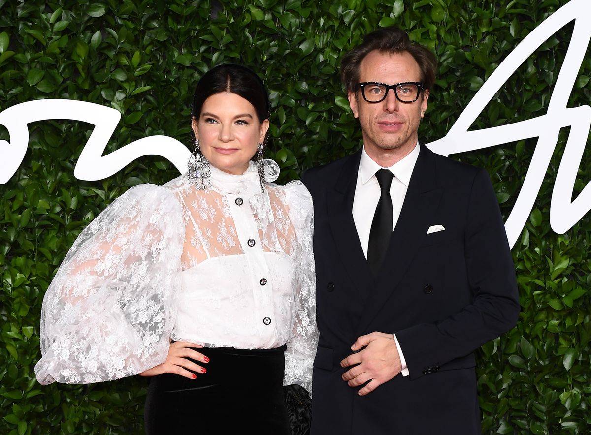 Dame Natalie Massenet és egykori párja, Erik Torstensson 2019-ben