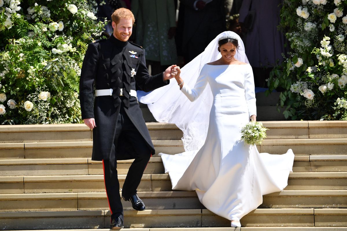 Meghan Markle menyasszonyi ruhája túl fehér volt a királynőnek