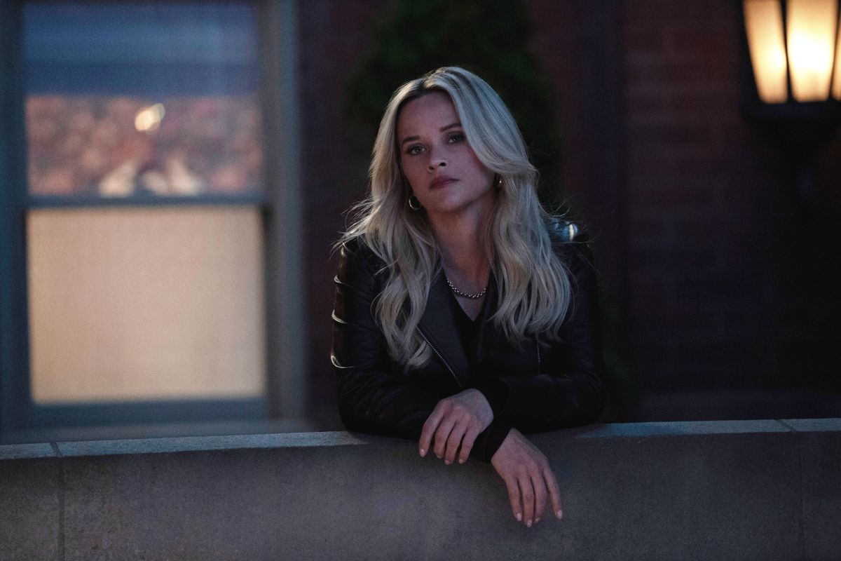 USA.  Reese Witherspoon in (C)AppleTV+ series: The Morning Show - season 4 (2025).  
 
Ref: LMK106-J11200-290725
Supplied by LMKMEDIA. Editorial Only.
Landmark Media is not the copyright owner of these Film or TV stills but provides a service only for recognised Media outlets. pictures@lmkmedia.com,Image: 1026771494, License: Rights-managed, Restrictions: Supplied by Landmark Media. Editorial Only. Landmark Media is not the copyright owner of these Film or TV stills but provides a service only for recognised Media outlets. Per la presente foto non č stata rilasciata liberatoria. Ai sensi di legge e come giŕ, Model Release: no