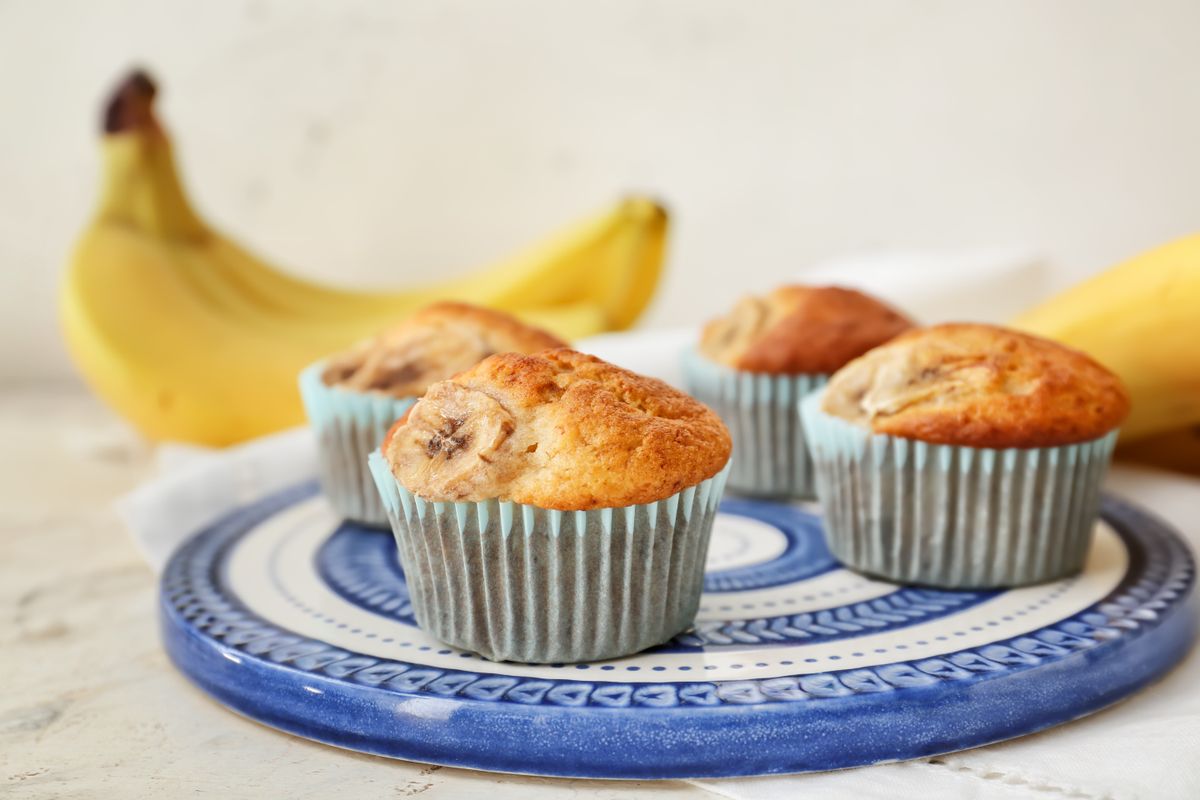 gyors és egyszerű banános muffin recept