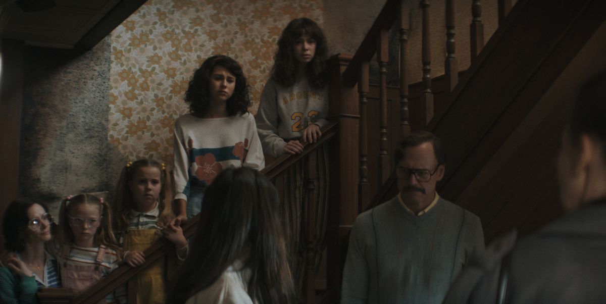 (L-r) Rebecca Calder, Tilly Walker, Molly Cartwright, Beau Gadsdon, Kila Lord Cassidy and Elliot Cowan