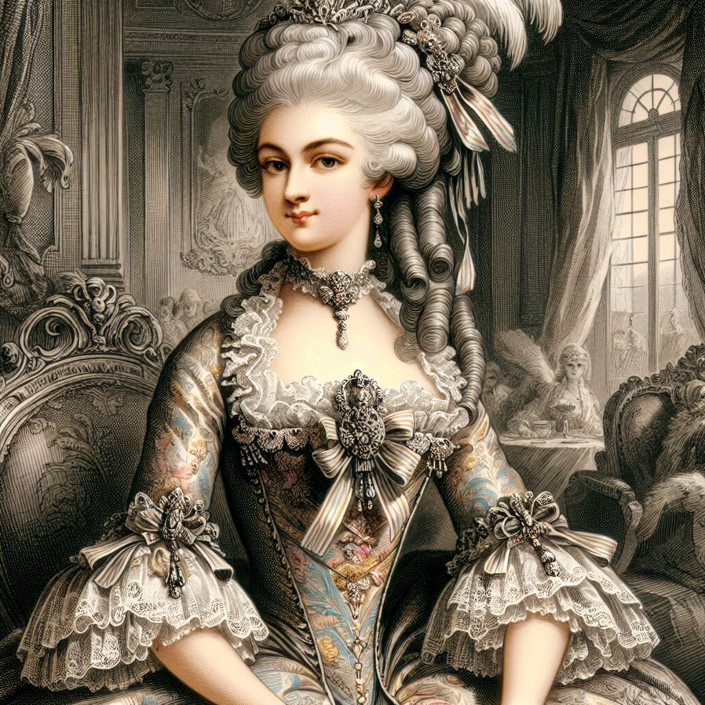 Marie Antoinette (1755-1793)
Nem maradhat ki a felsorolásunkból Marie Antoinette sem, aki szintén egy nagy hatalommal rendelkező, gyönyörű nő volt. A francia királyné híres volt a bájos kisugárzásáról, kifinomult eleganciájáról és karizmatikus személyiségéről. Porcelánbőrét a rokokó kor szépségideálja szerint festette, ami tovább erősítette különlegesen szép megjelenését. 