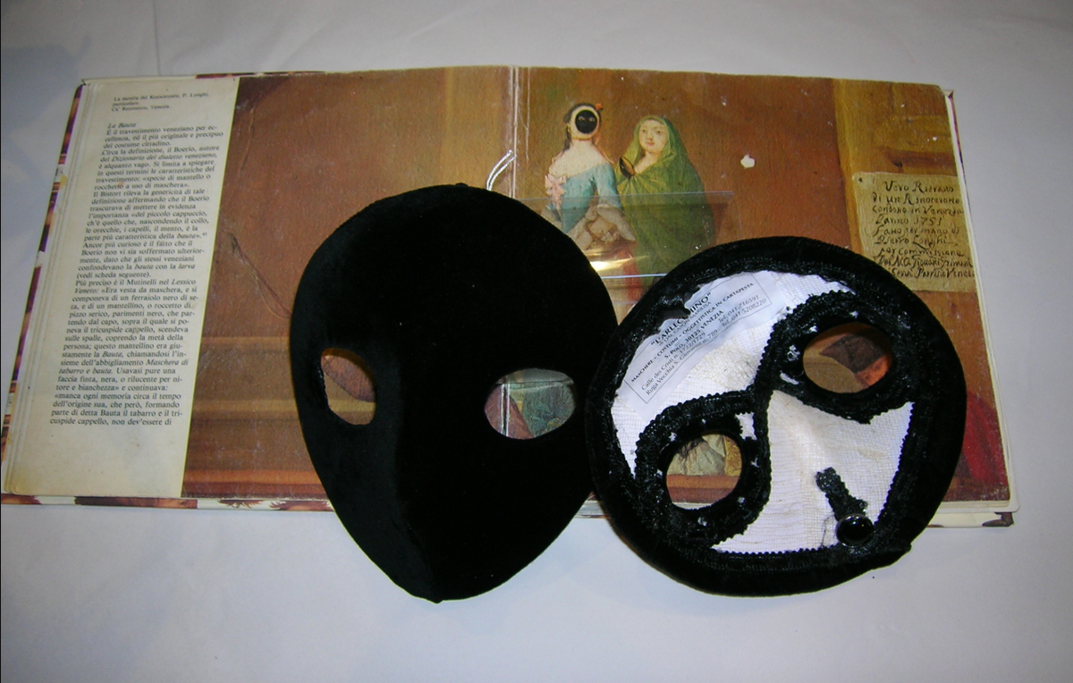 Moretta, a fekete velencei maszk