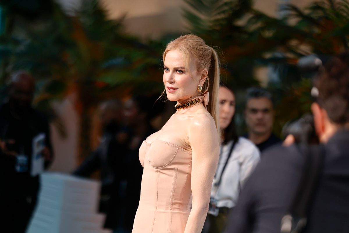 LOS ANGELES, CALIFORNIA - JUNE 13: Nicole Kidman attends the Los Angeles premiere of Netflix's "A Family Affair" at The Egyptian Theatre Hollywood on June 13, 2024 in Los Angeles, California. (Photo by Emma McIntyre/Getty Images)