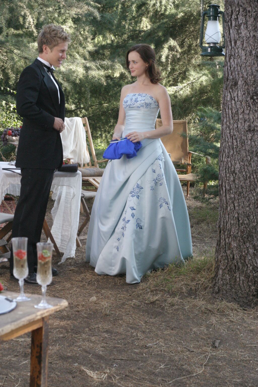 Alexis Bledel és sorozatbeli szerelme