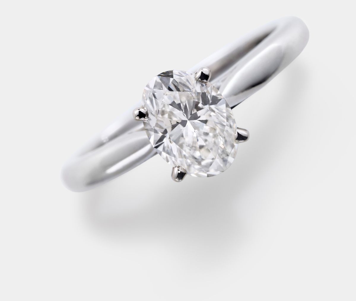 Oval Cut Diamond Engagement Ring. (Photo by: Education Images/Universal Images Group via Getty Images)
