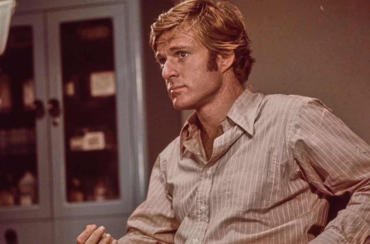 American actor and filmmaker Robert Redford during the filming of Peter Yates' 'The Hot Rock', circa 1972. (Photo by Michael Ochs Archives/Getty Images)