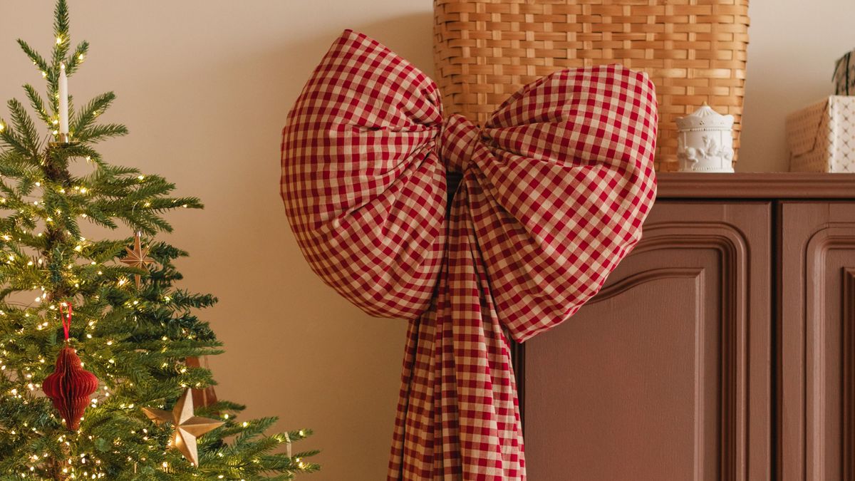 karácsonyi masni dekoráció