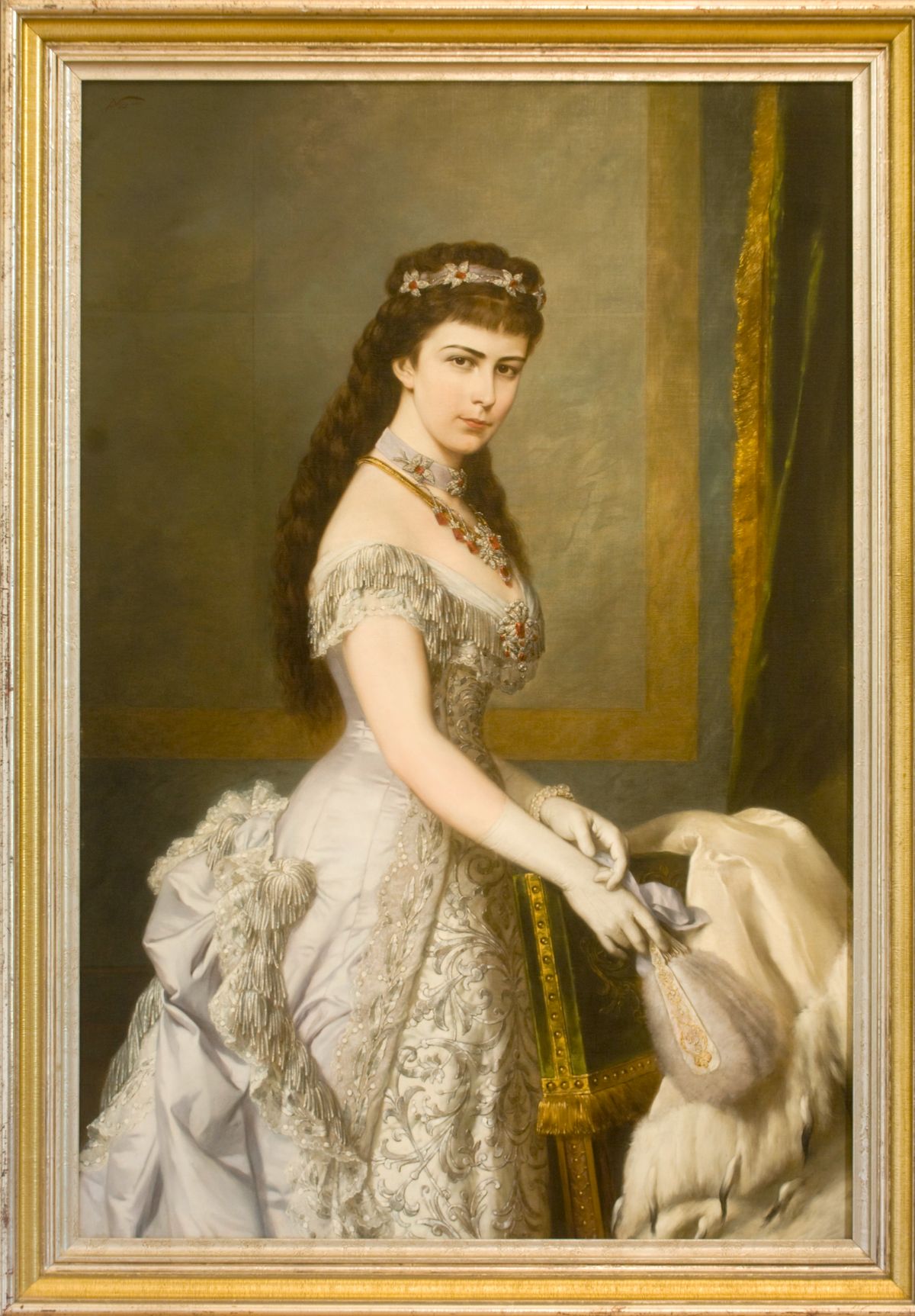 Sisi menyasszonyi ruhája