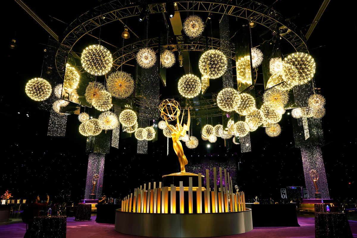 Emmy-díjátadó díszlet