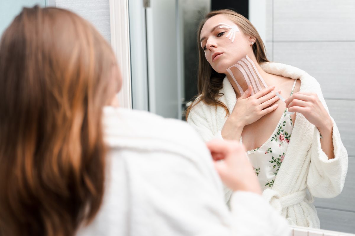 face taping, ránctalanítás