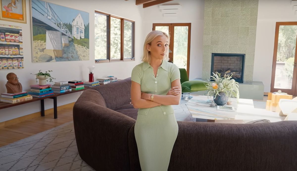 lakberendezés, otthon, Emma Chamberlain