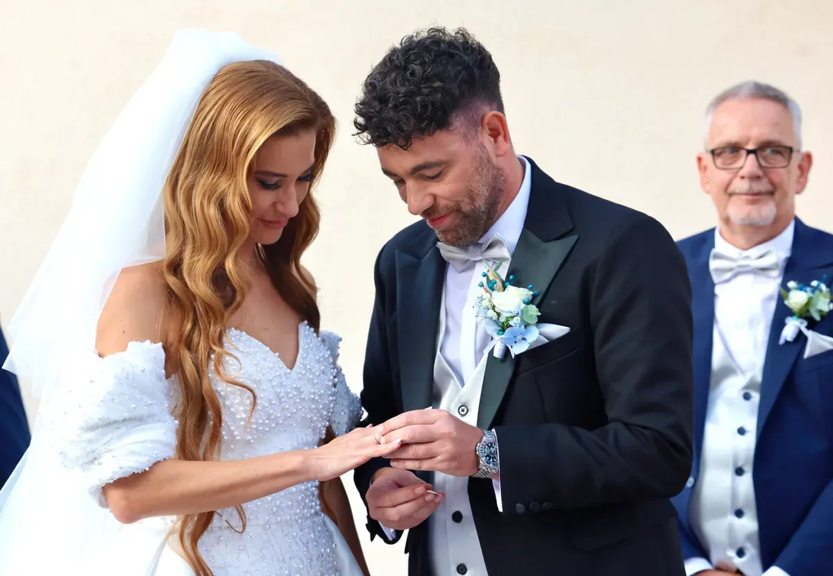 Krausz Gábor esküvő MIkes Anna
