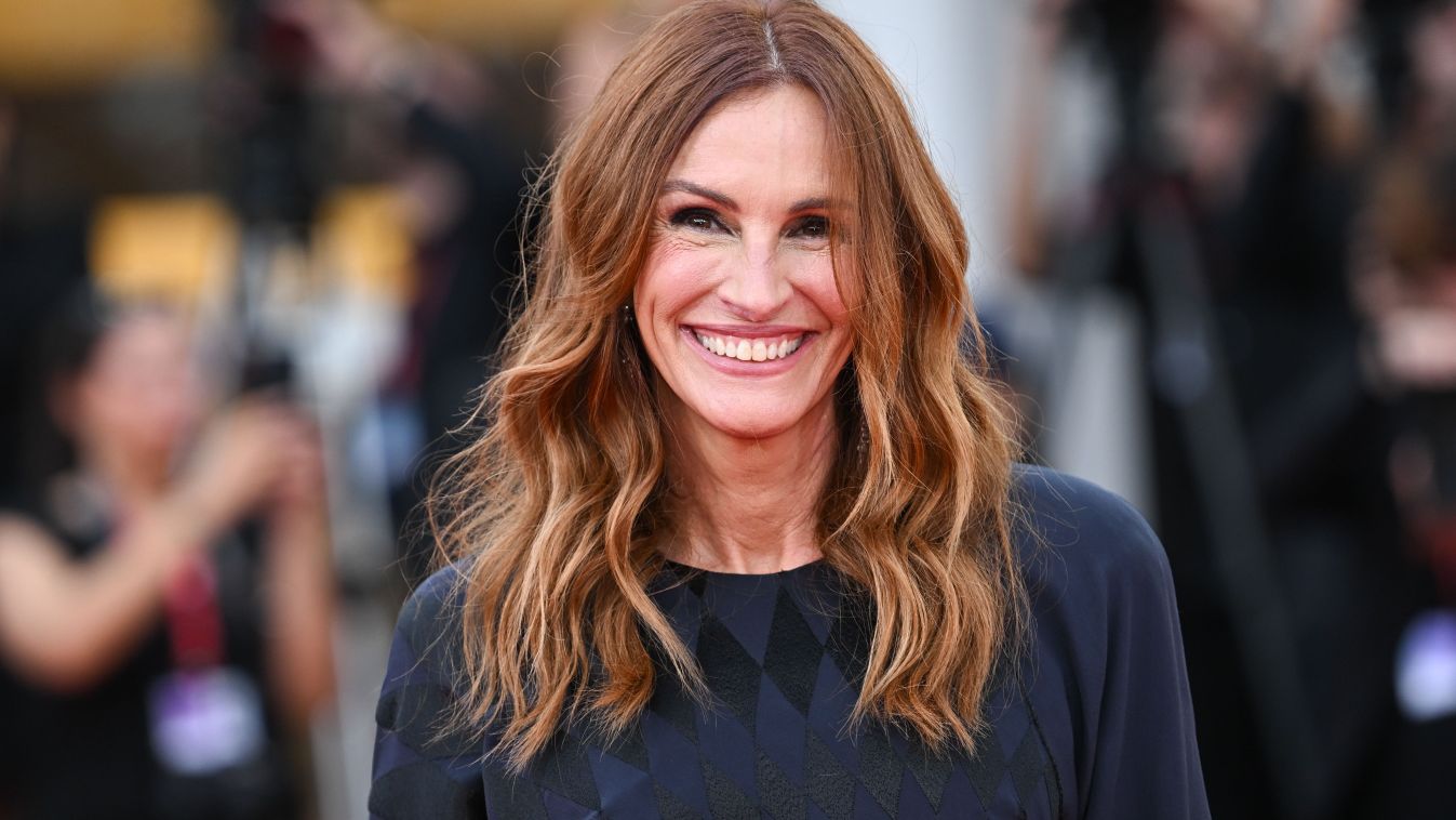 Julia Roberts a 82. Velencei Filmfesztiválon.