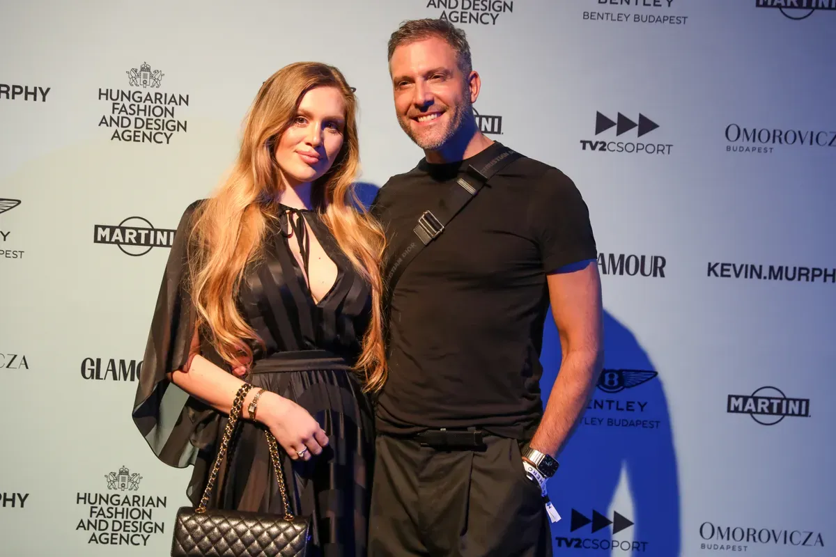 Buzsik Borka Merő Péter divattervező ruháját viselte a Budapest Fashion Weeken