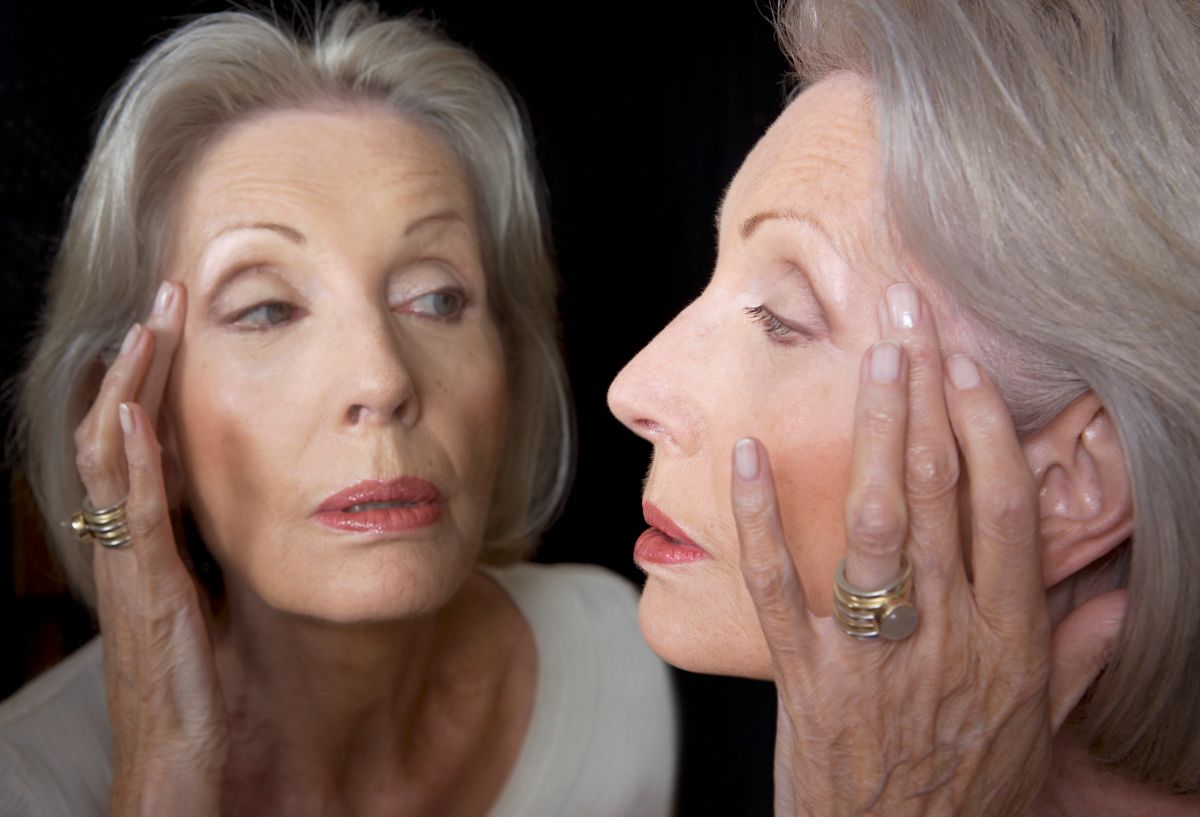 az öregedés jelei két életkorban