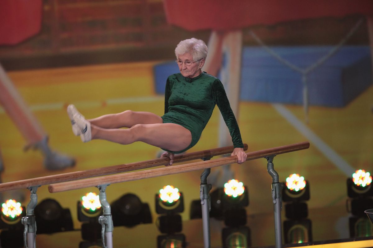 Johanna Quaas a világ legidősebb tornásza