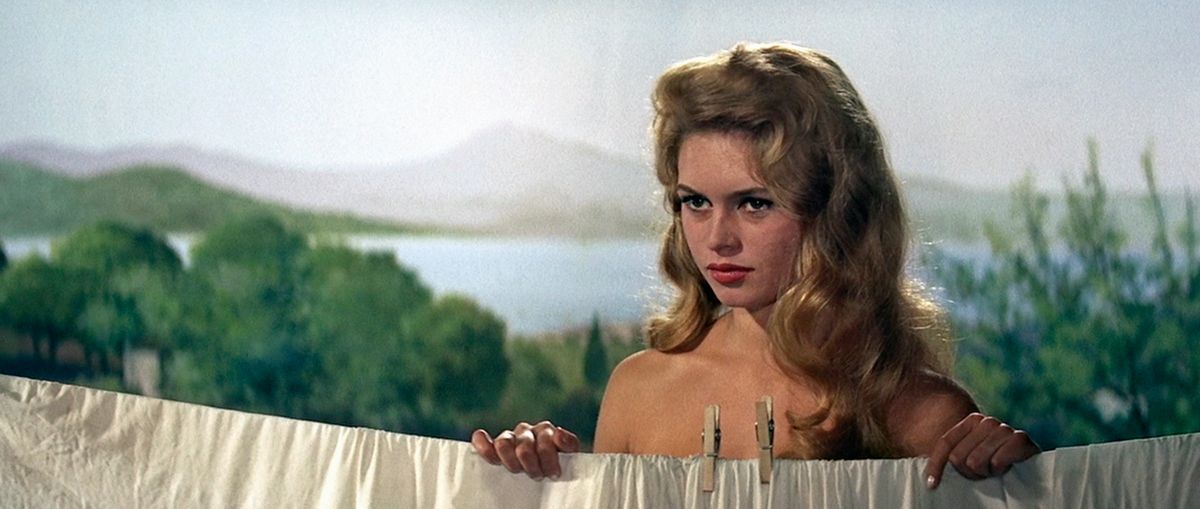 Brigitte Bardot az És Isten megteremté a nőt című filmben