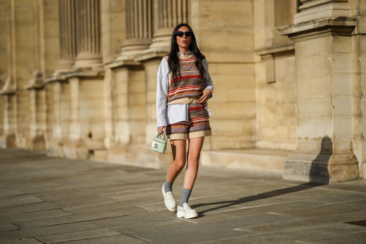 Őszi ruha: fehér ing