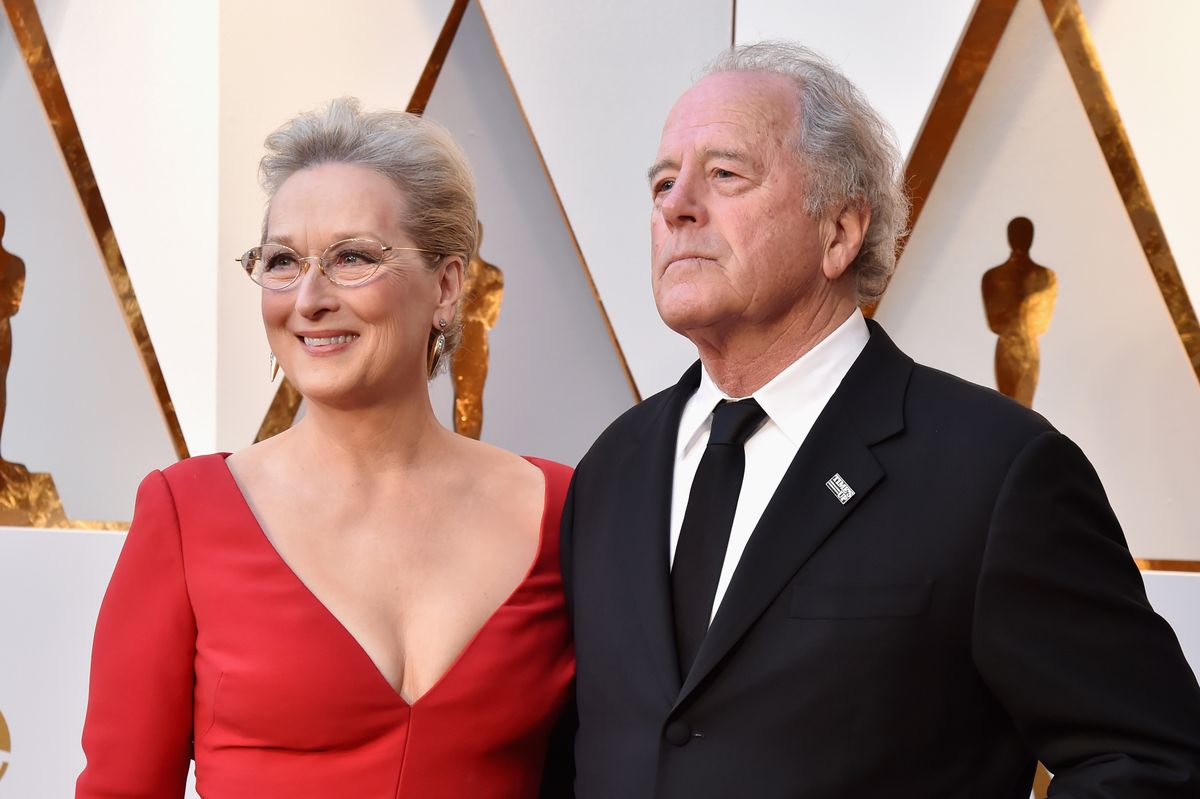 HOLLYWOOD, CA - MARCH 04:  Meryl Streep (L) and Don Gummer attend the 90th Annual Academy Awards at Hollywood & Highland Center on March 4, 2018 in Hollywood, California.  (Photo by Jeff Kravitz/FilmMagic)