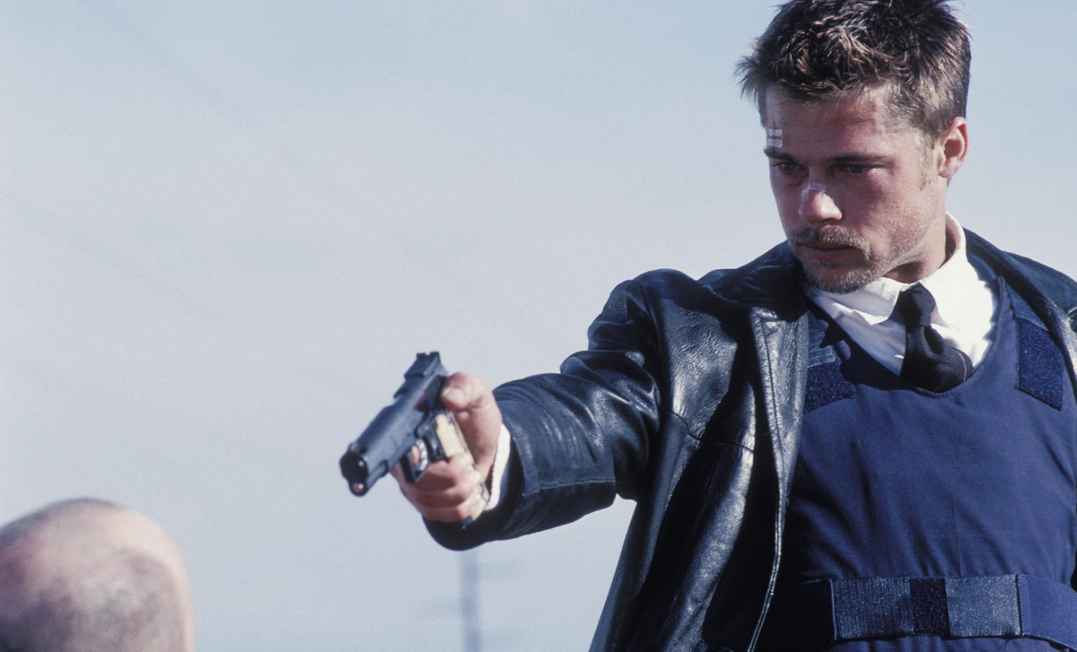 Brad Pitt a Hetedik című filmben