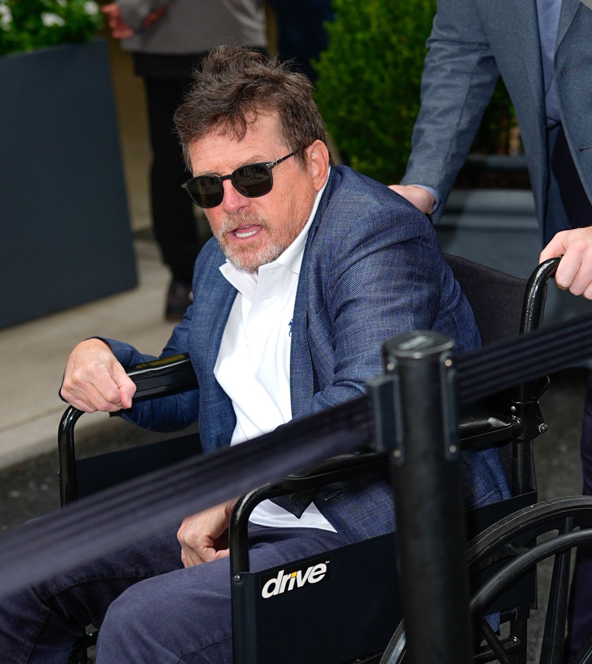 Michael J. Fox az US Openen ovációt váltott ki a közönségből