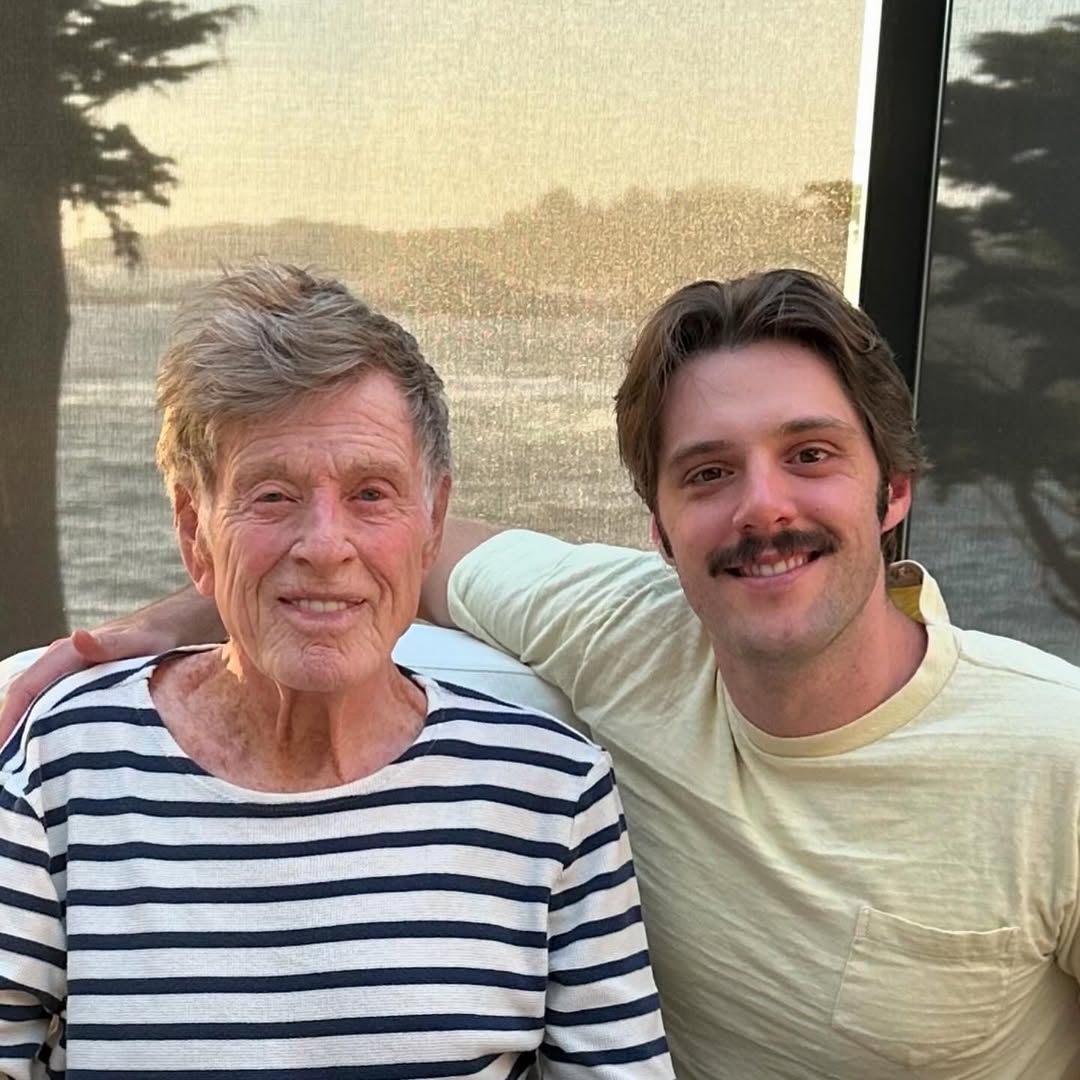 Robert Redford és unokája, Conor Schlosser