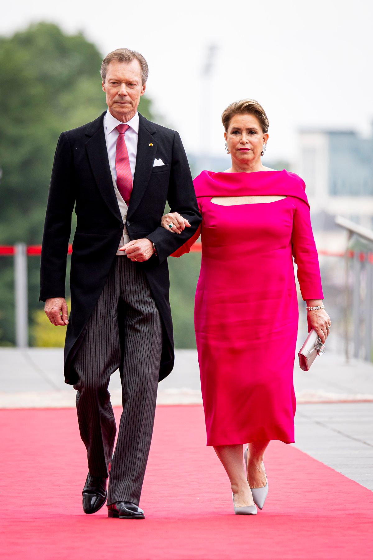 Henrik luxemburgi nagyherceg és felesége, Mária Terézia luxemburgi nagyhercegné - A trónváltási ünnepségen nem vesz részt katalin hercegné és Vimos herceg