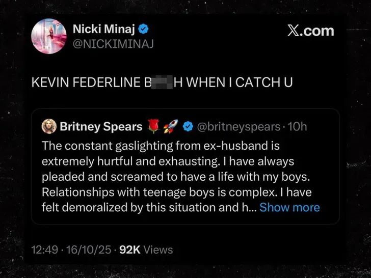 Nicki Minaj vette védelmébe Britney Spearst