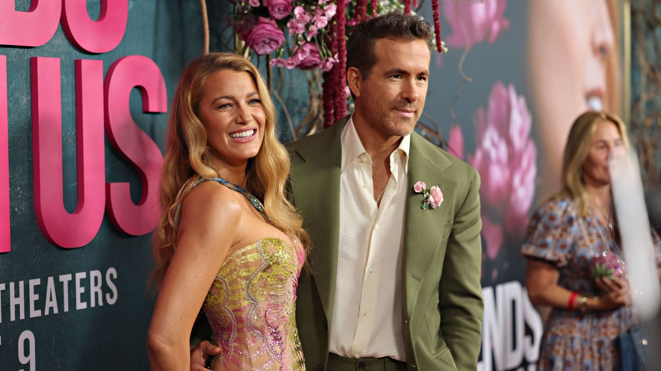 Ryan Reynolds és felesége, a gyönyörű Blake Lively.