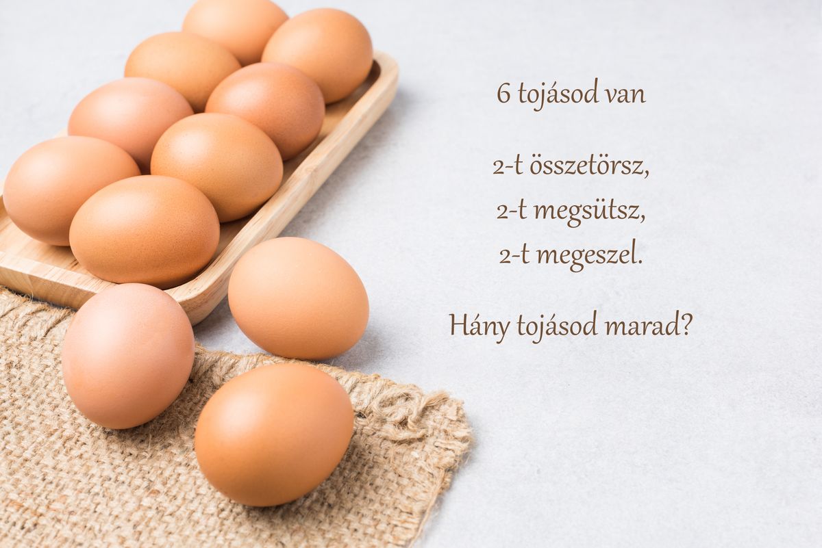Tojásos IQ-teszt feladvány