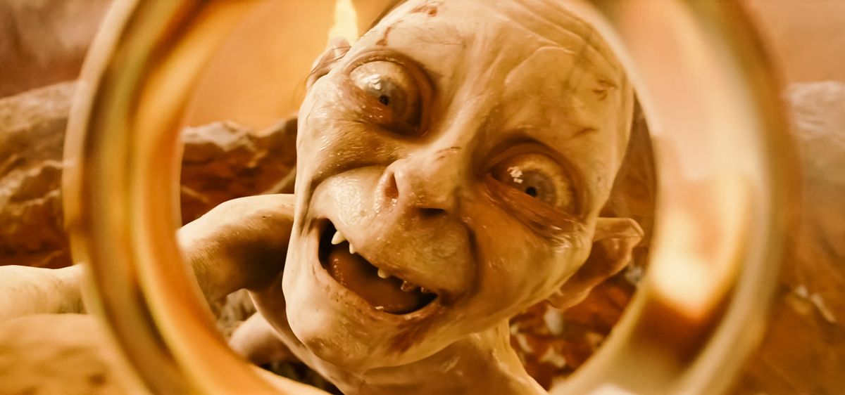 A gyűrűk ura egyik digitális karaktere: Smeagol