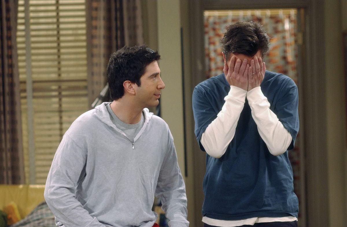 Jóbarátok – Chandler nem tud sírni a filmeken