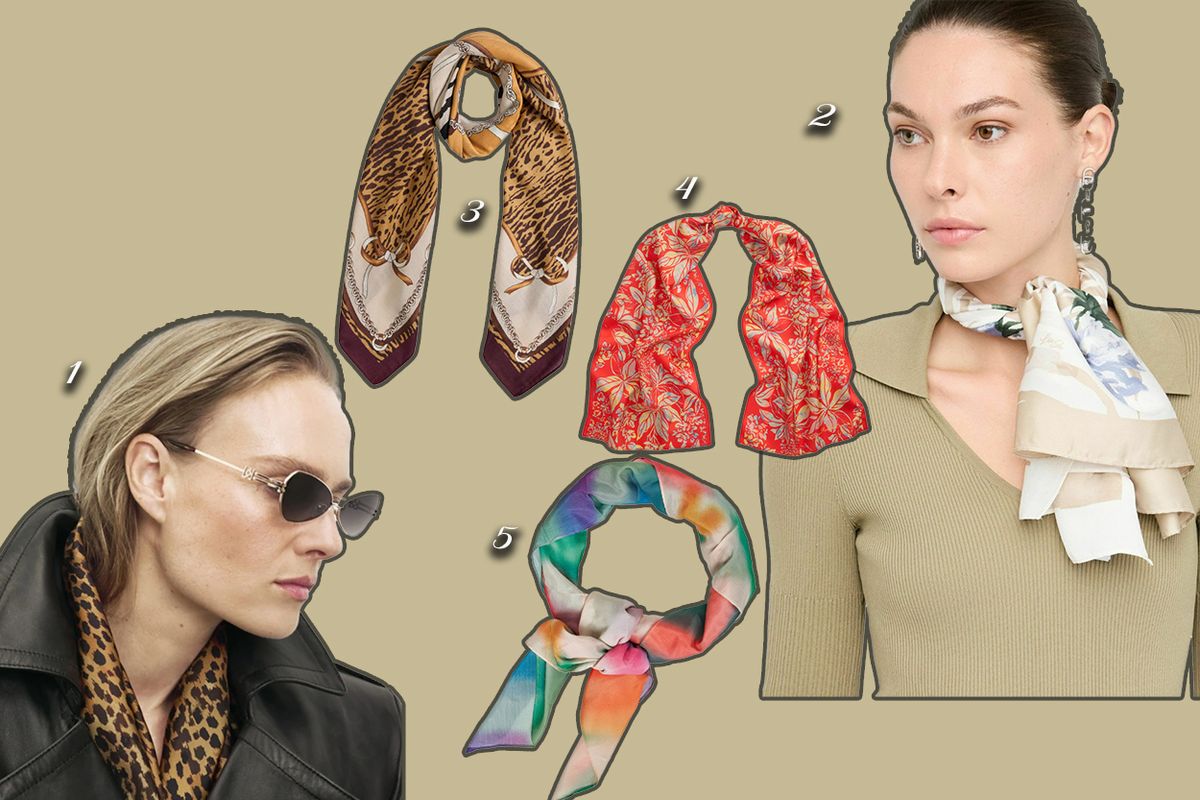 Divatos selyemsálak, amiket övként is viselhetsz.