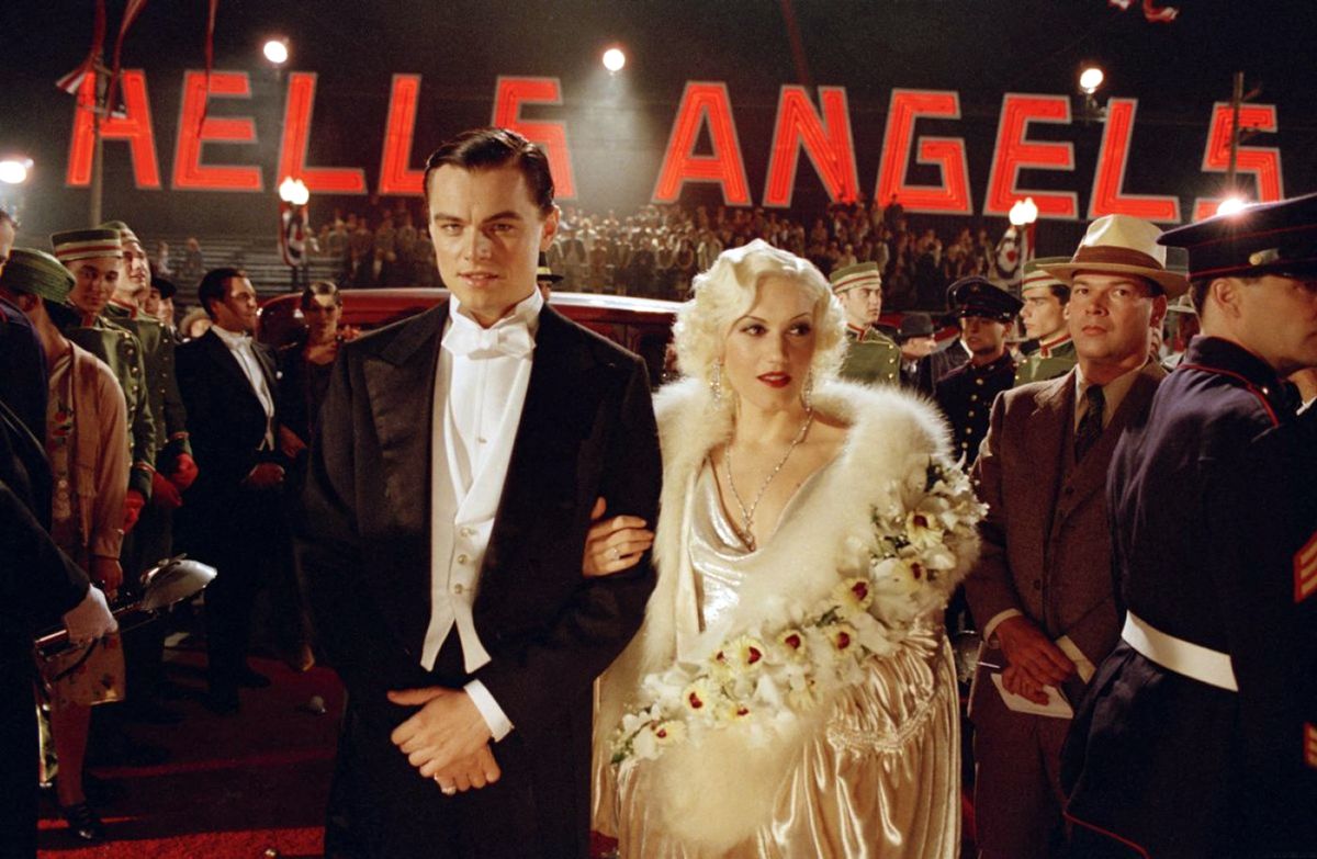 Aviator
The Aviator
2004
Real  Martin Scorsese
Gwen Stefani
Leonardo DiCaprio.
Collection Christophel / RnB © Warner Bros Pctures / Miramax (Photo by Warner Bros Pctures / Miramax / Collection ChristopheL via AFP)