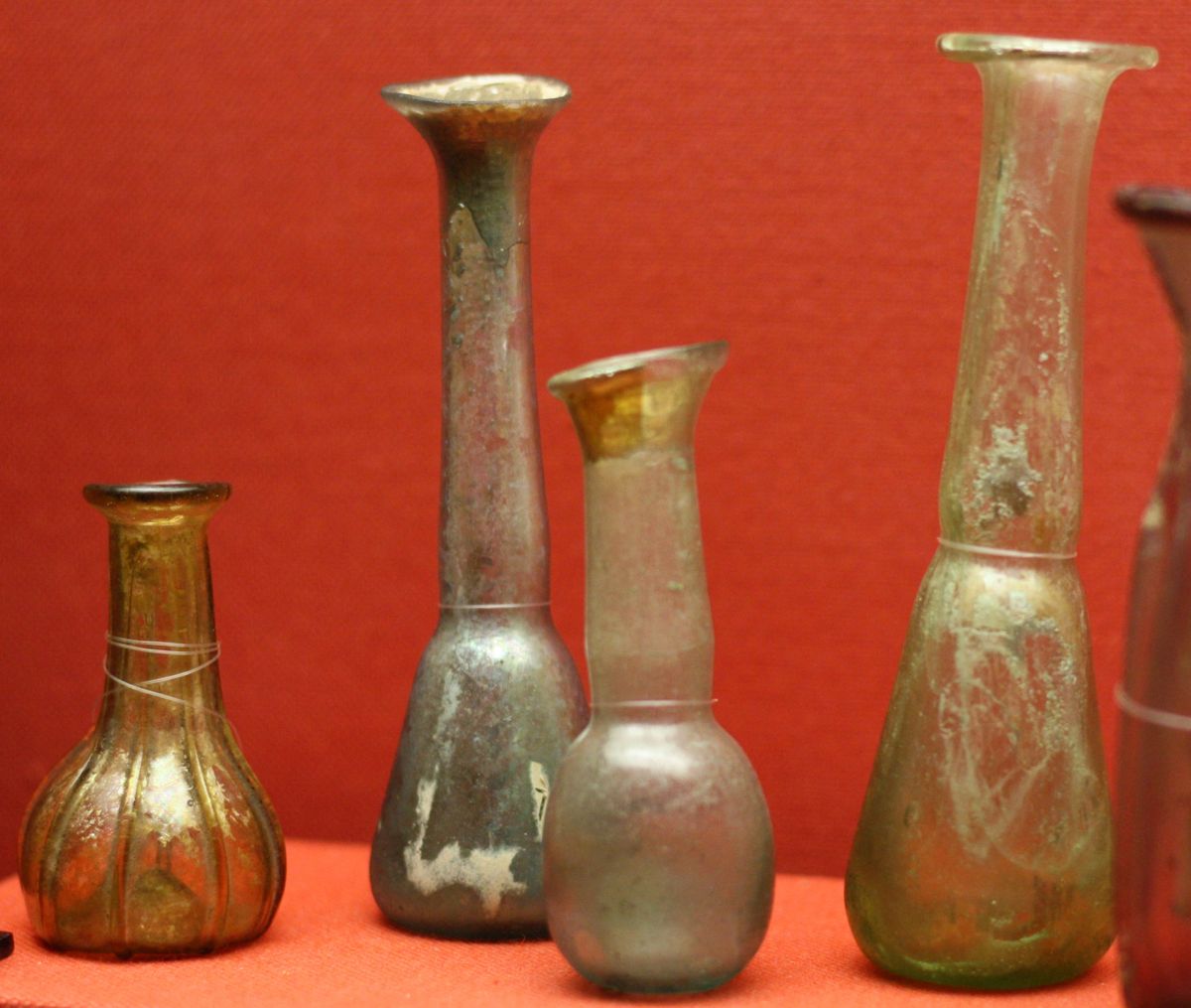 Ókori Görögországban talált olajtartó edények.