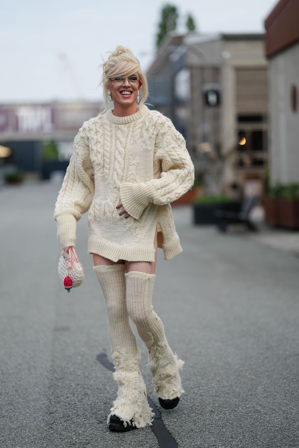 lábszármelegítő divat